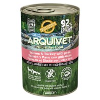 Lata Salmon Y Pavo Con Guisantes 400gr.