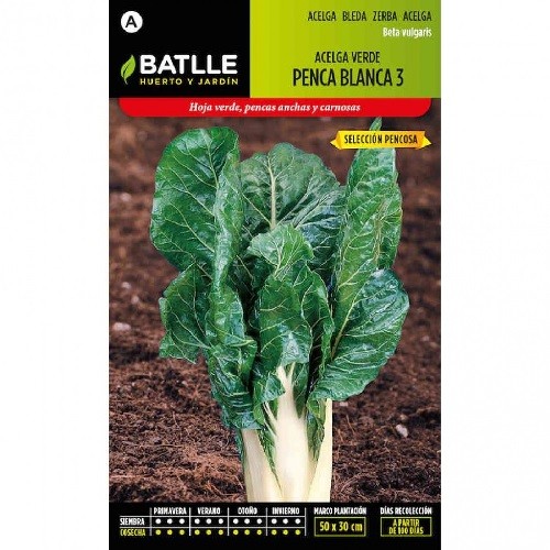 Green White Chard Seed Packet