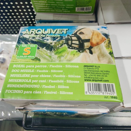 Bozal De Silicona S para Perros