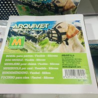 Bozal Flexible-silicona M 7x23x34-48cm para Mascotas