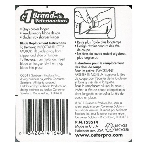 Cuchilla De Peluquería Oster 4F