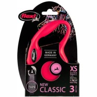 Flexi Nuevo Classic XS Cinta 3 Metros Roja