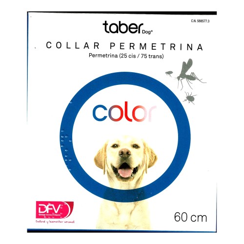 Collar Antiparasitario Permetrina 60cm Rojo
