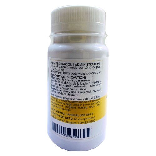 Calcio Vit para Perros y Gatos 60comp. Petnatura