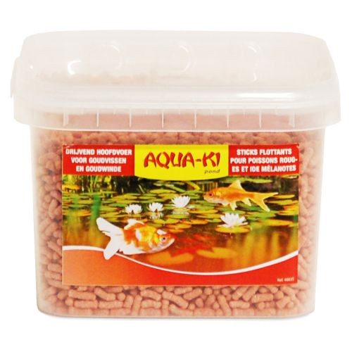Aqua-ki Rojo Estanque 3,5 L Alimento