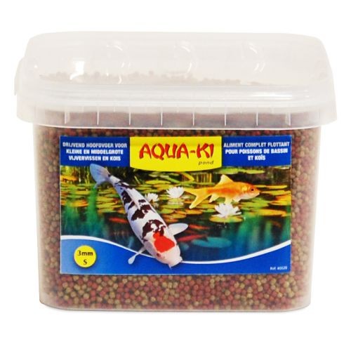 Alimento para Peces Aqua-Ki Azul 3mm Nutrición de Calidad
