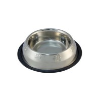 Decorated Anti-Slip Stainless Steel Feeder