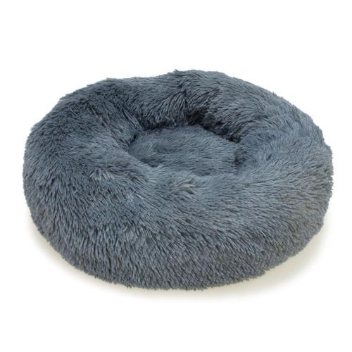 Soft Round Bed Dark Gray 50cm