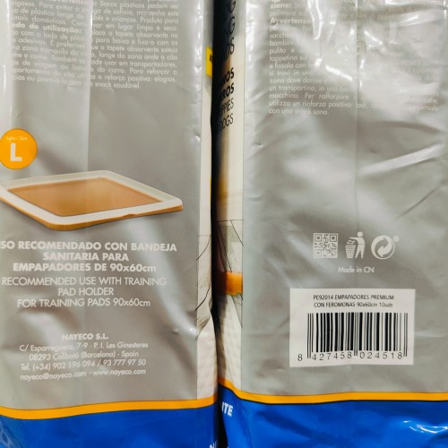 Empapador Premium C/feromonas 60x60 10uds.