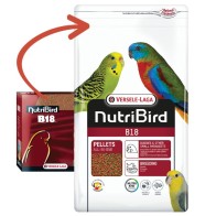 Nutribird B18 Cría 3 Kg Alimento Completo para Aves Jóvenes