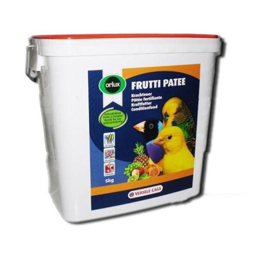 Pasta Frutti Pate 5kg Alimento Premium para Aves Orlux