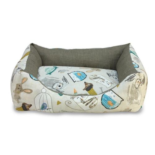 Square Pet Bed 70cm - Comfortable and Cozy