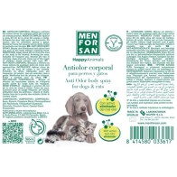 Menforsan Body Odor Eliminator Spray for Dogs 60ml