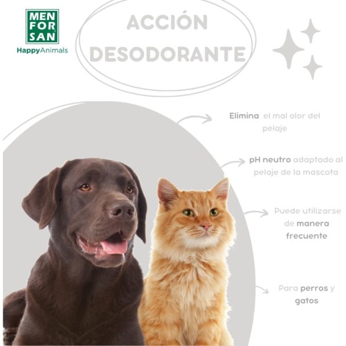 Menforsan Body Odor Eliminator Spray for Dogs 60ml