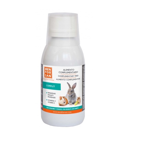 Alimento Complementario para Roedores 120ml Menforsan