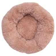 Soft Round Bed for Pets Pink 70cm