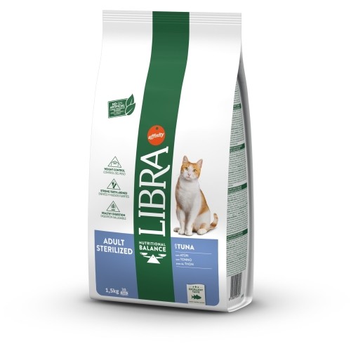 Libra Cat Sterilizado Atun 12 Kg
