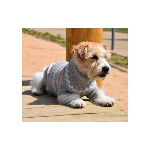 Jersey Punto Betty Elegante para Mascotas 50 Cm.