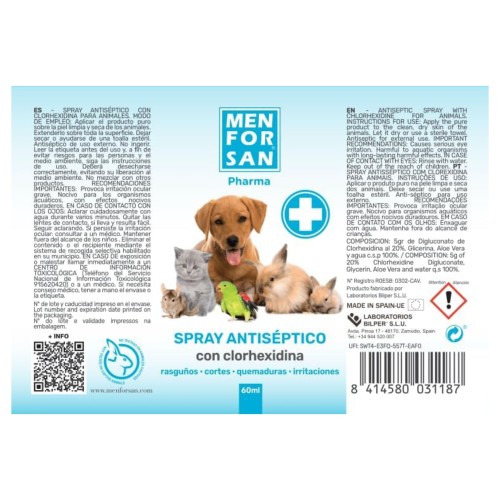 Chlorhexidine Antiseptic Spray 60ml