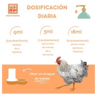 Alimento Complementario Aves De Corral 500 ml Menforsan
