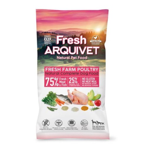 Arquivet Fresh Farm Poultry - 10 Kg para Perros
