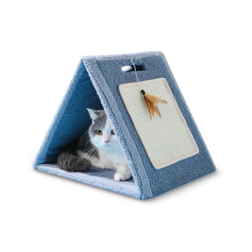 Foldable Cat Scratcher Triangle