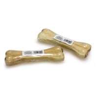 Hueso Prensado Piel Búfalo Relleno Con Tripa 15cm.