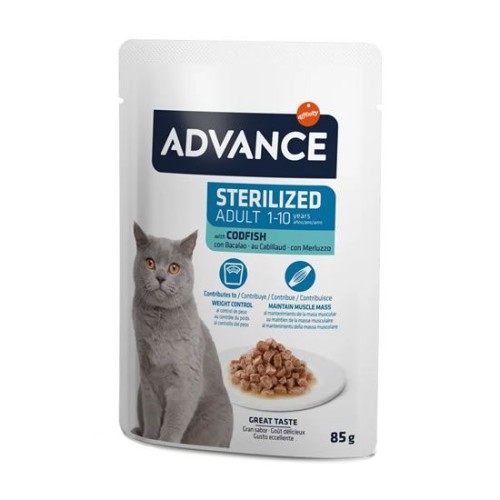 Advance Cod Slices in Sauce 85 Gr Premium Food