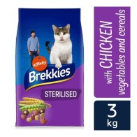 Brekkies Cat Sterilized Chicken 3 Kg