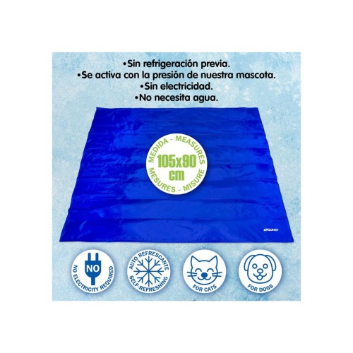 Alfombra Refrescante para Perros y Gatos Sin Refrigeración Necesaria