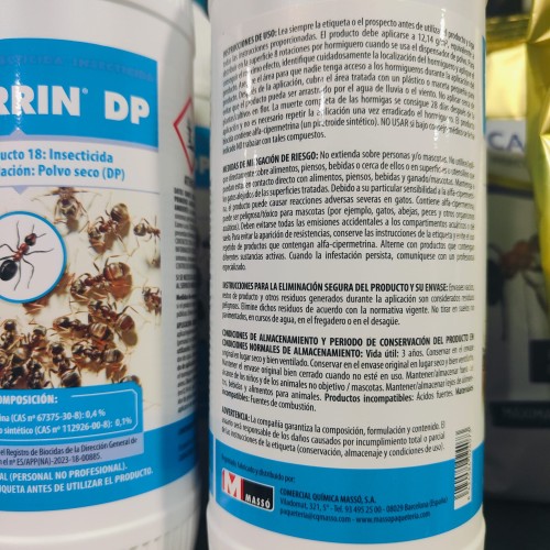 Paparrin Massocide Dp 750 Gr. Insecticida Efectivo