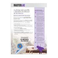 Masterlac Adhesivo Insecticida Ventanas 4 Uds para Control Eficaz de Plagas en Casa