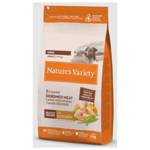 Natures Variety Healthy Grain Mini Chicken Food 3 Kg