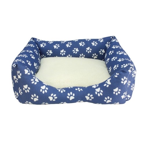 Comfortable Square Dog Bed with Stars