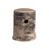 Natural Log Nest for Birds 13x17cm