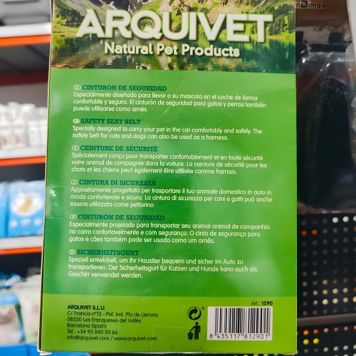 Cinturón de Seguridad Arquivet - Perros Medianos