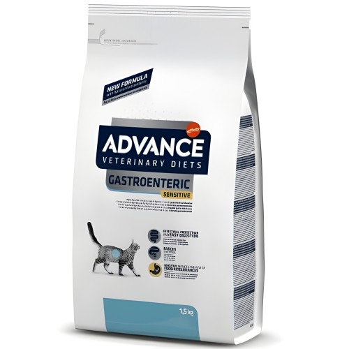 Advance Gastroenteric Sensitive Pienso para Gatos 1.5 Kg - Ideal para la Salud Digestiva