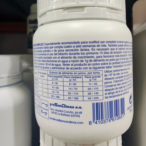 Leche San Dimas para Cachorros 500g - Nutrición Esencial