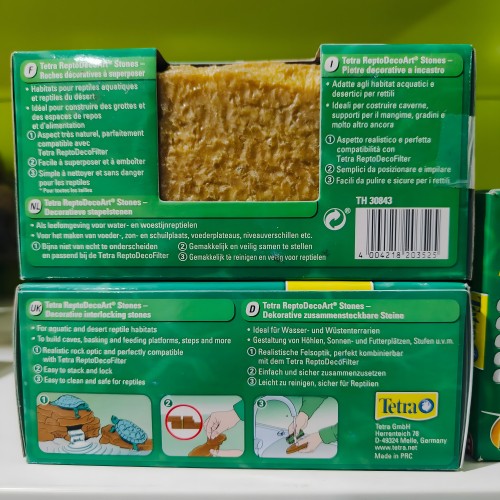 Rocas Decorativas Tetra ReptoDecoArt para Terrarios - Realistas y Funcionales