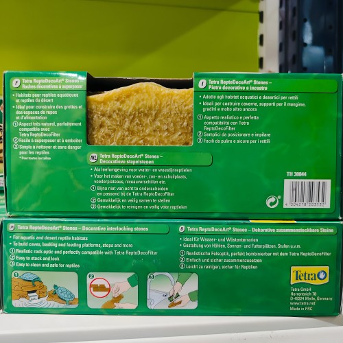 Tetra ReptoDecoArt Rocks - Ideal for Terrarium Decoration