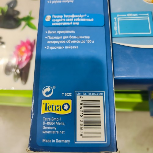 Tetra Decoart Lamina Tortuga&arrecife - Decoración de Acuario