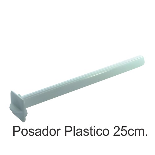 Palo Aplicador Plastico 25cm.