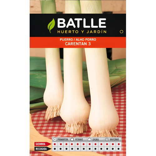 Semillas de Puerro Carentan - Batlle
