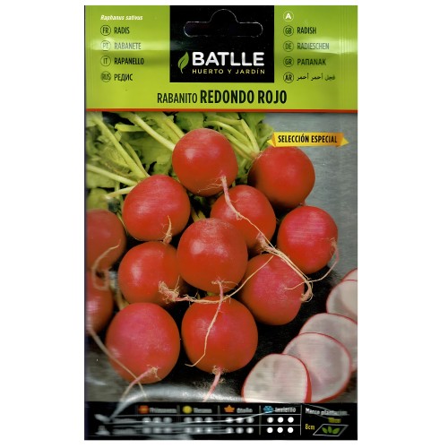 Red Round Radish Special Seed Packet