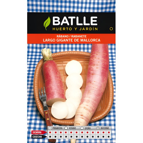 Giant Mallorca Radish Seed Pack