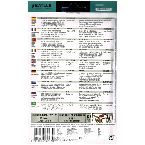 Hierba Para Gato Batlle Sobre