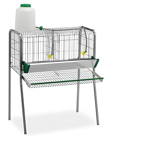 Jaula Batería para Gallinas Gaun 2 Departamentos