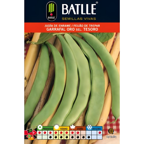 Semillas de Judía Garrafal Oro 100g - Batlle