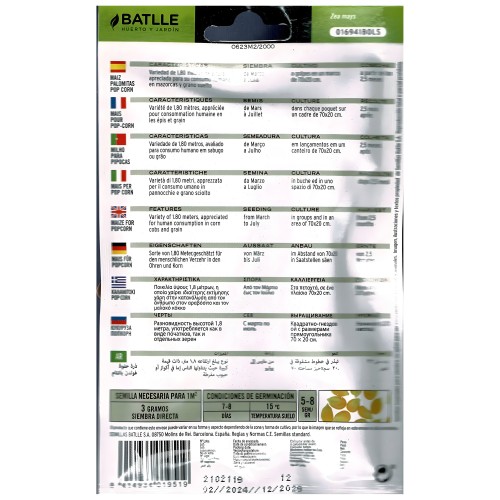 Popcorn Maize Seeds - Grow Your Own Snack!