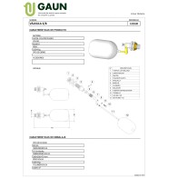 Flotador Alta Presión 3/8 Gaun - Compatible con Todos los Bebederos